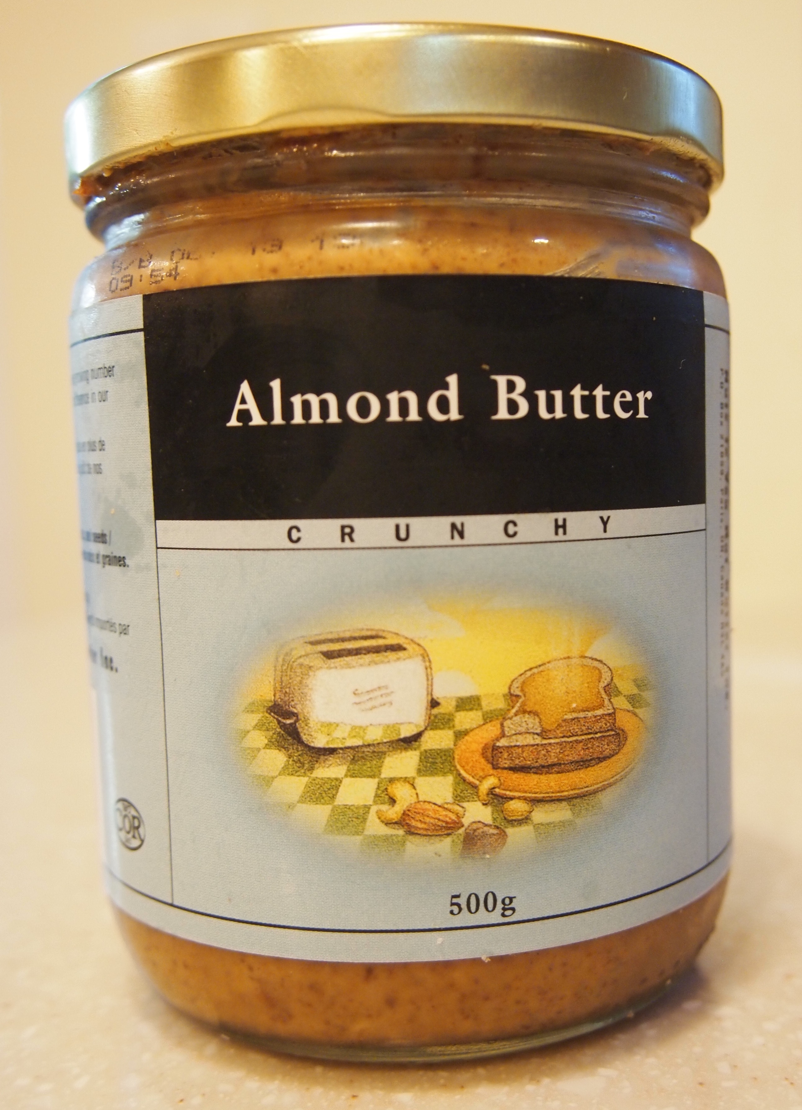 Almond Butter - Crunchy by Nuts to You Nut Butters Inc
