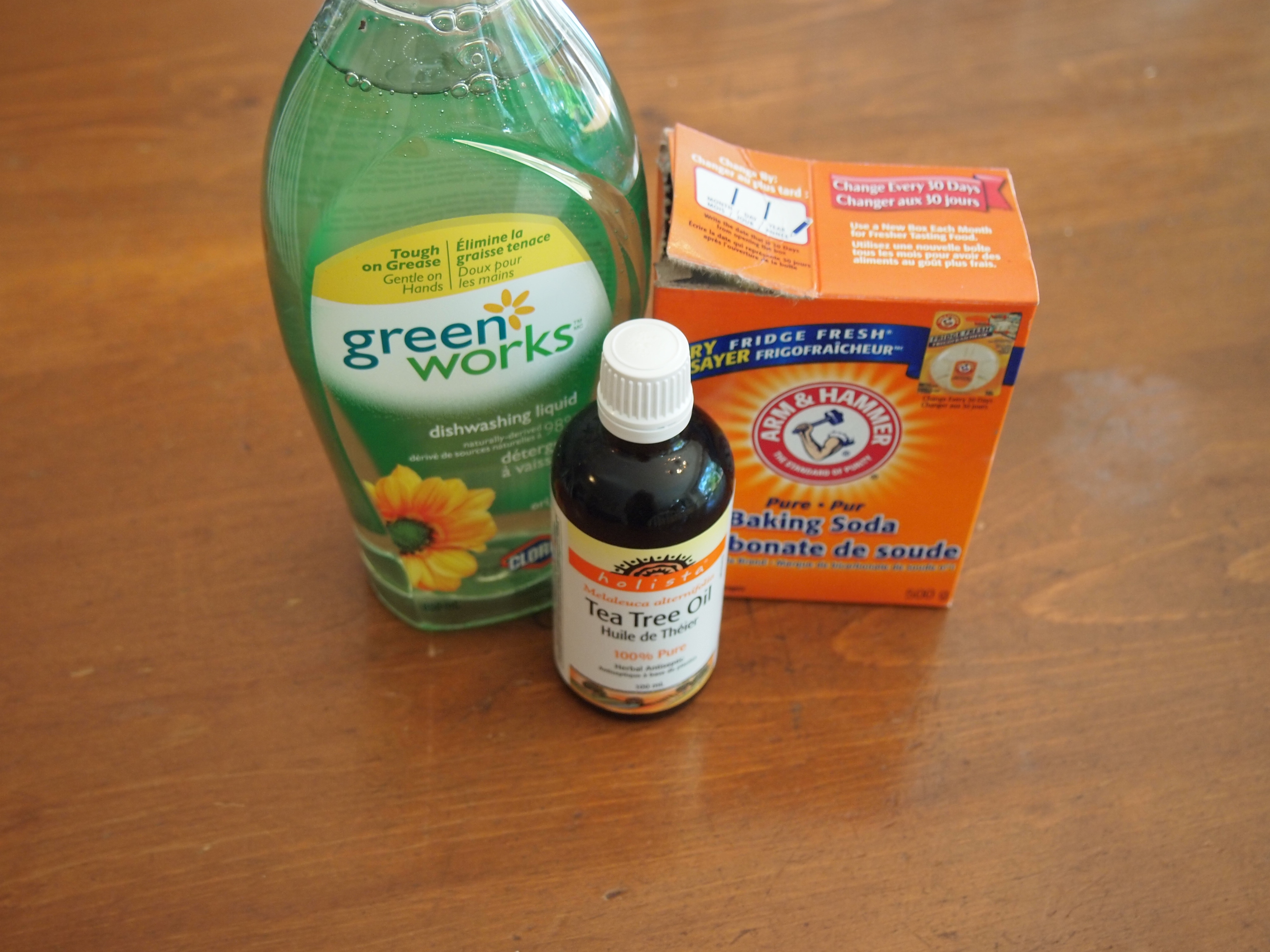 Homemade Greener Cleaner - a green solution to cleaning supplies