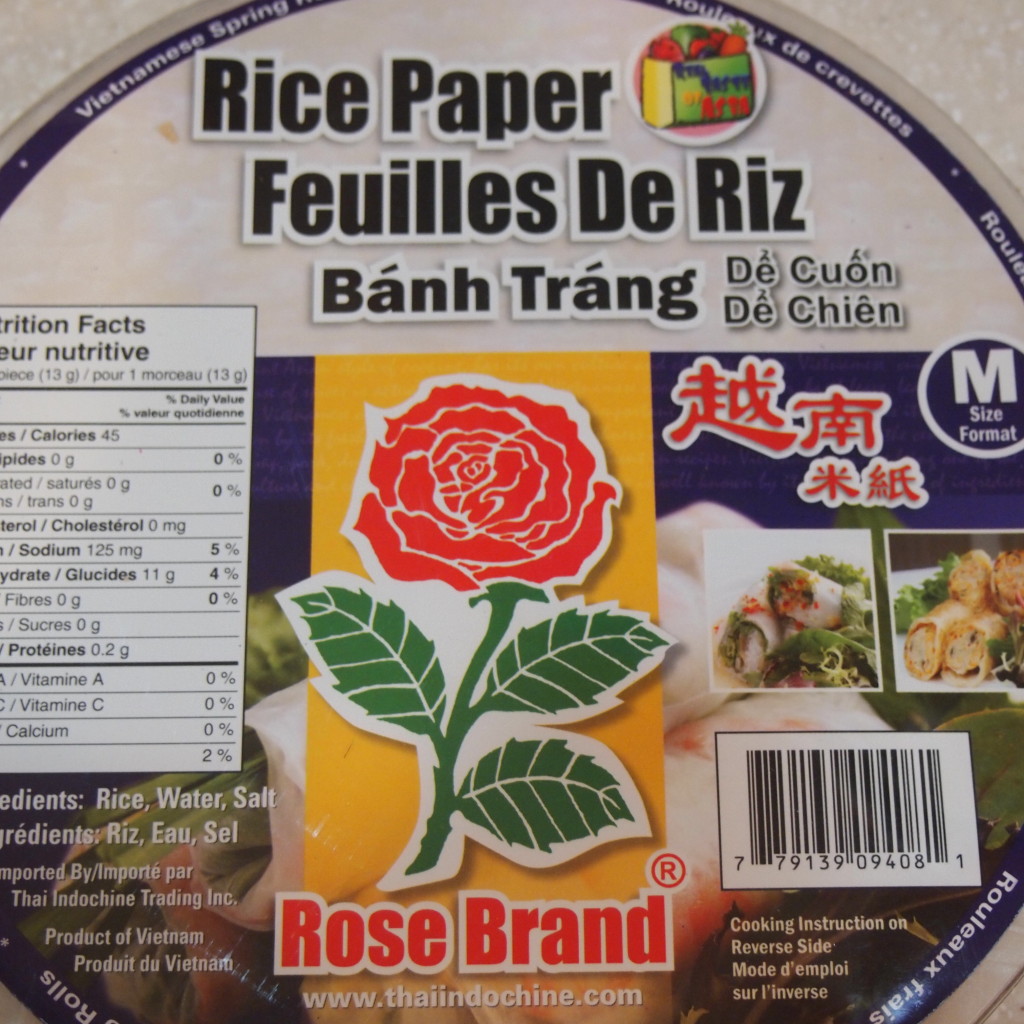 Rice paper wraps | Jo-Ann Blondin