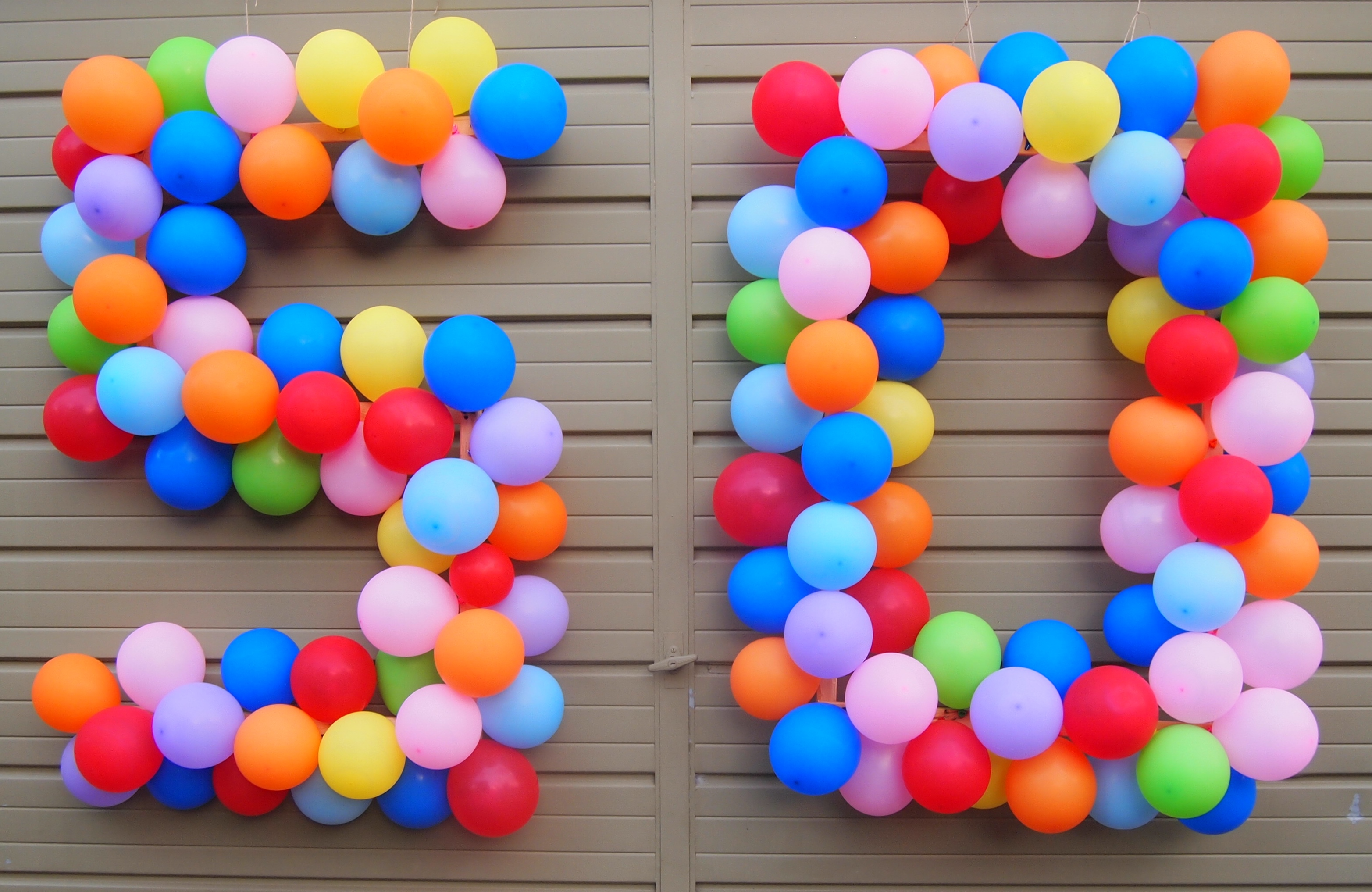 Fabulous at 50 Balloons - Copyright Jo-Ann Blondin